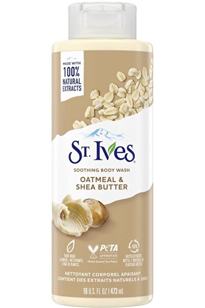 St. Ives Soothing Body Wash Moisturizing Cleanser Oatmeal & Shea Butter 16 OZ