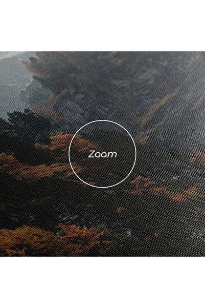 Arthub Canvas Painting, Bedroom And Living Room, Landscapes, Autumn Mountain