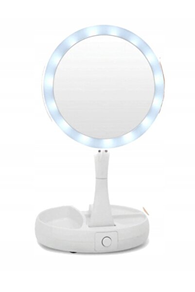 Mihai Oglinda Rotunda de machiaj AO 77900 pliabila cu LED