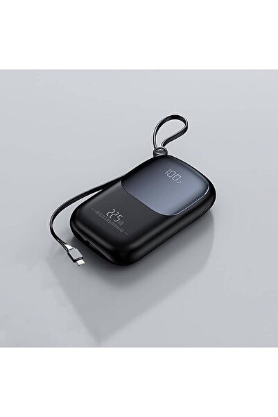 Smartlink SL3888FPB Wireless Magnetic Power Bank 20000mAh with Dual Built-in Cables and Fast Charging