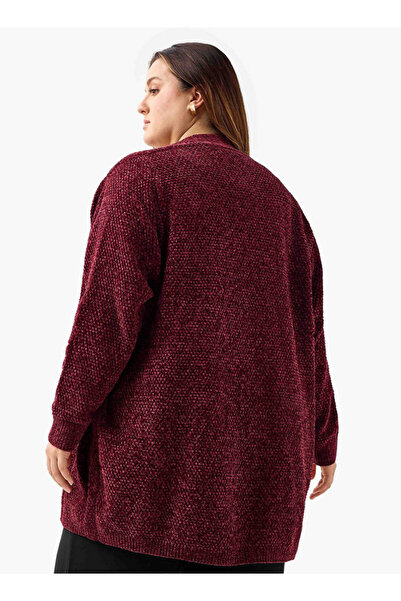 Ulla Popken Textured Knit Cardigan