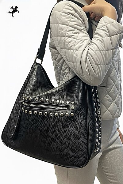 Nas Bag Çanta Kadın Omuz ve Çapraz Postacı Çanta Siyah