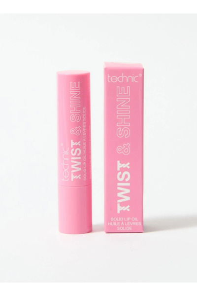 TECHNIC Twist & Shine Lip Oil - Pink Sparkle | Hydrating, High-Shine Lip Oil