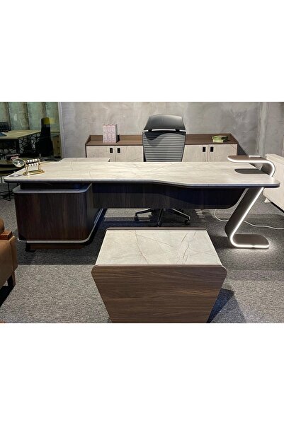 MESA OFİS MOBİLYA ZENİT PREMİUM OFİS YÖNETİCİ TAKIMI BÜRO MOBİLYA MASA TAKIMI