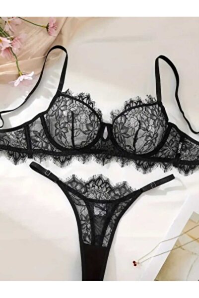 Butik Telli Dantelli İç Çamaşır Takımı