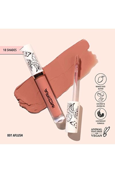 MOİRA كريم الشفاه القطيفة (001، أفلويش)