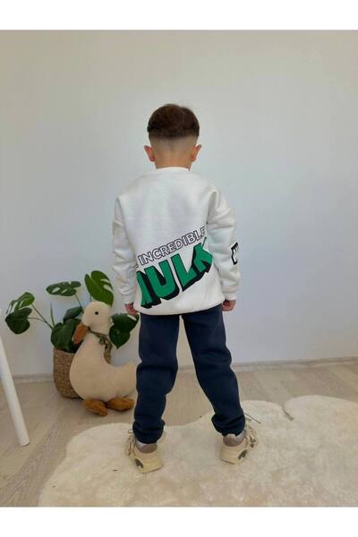 jeliboomkidswear Boy's Printed 2-Piece Set