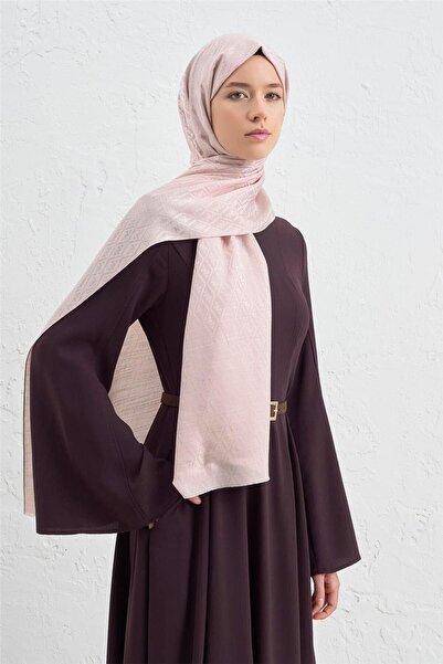 Armine Elegance İpek Pamuk Monogram Şal 39