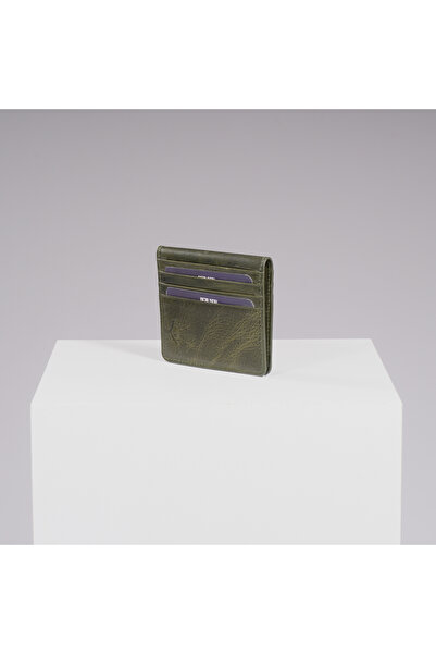 DEERDERİ London Vintage Leather Card Holder