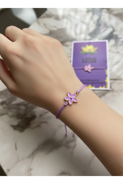 DKY سوار الحظ بزهرة اللوتس