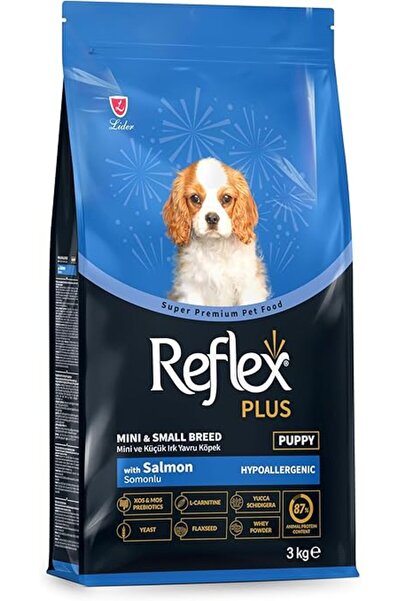 Reflex PLUS Somonlu Mini ve Küçük Irk Yavru Köpek Maması 3 KG