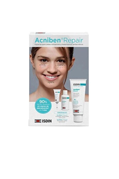 ISDIN Set pentru ingrijirea tenului sensibil si acneic ACNIBEN REPAIR GEL CRE...