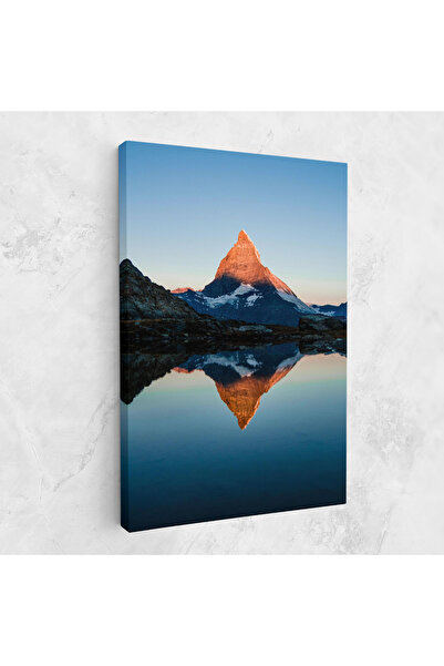 Arthub Canvas Painting, Bedroom And Living Room, Landscapes, Mirror Mountain