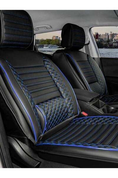 barototuning غطاء مقعد سيارة فيات إيجيا المتوافق مع سلسلة بلس لوكس باللون الأ...