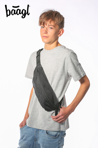 Baagl Bumbag Snap Uni black