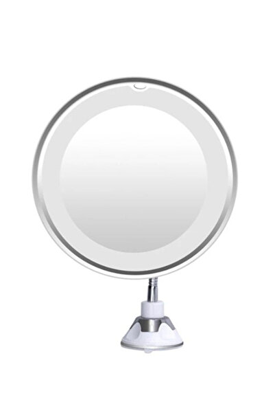 Mihai Oglinda Led Machiaj Flexibila cu Ventuza Marire 10x si Iluminare Q TL113