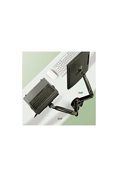 Renvox مقبض غاز مزدوج NB F160+FP |   حامل شاشة 17 بوصة - 30 بوصة وحامل كمبيوت...