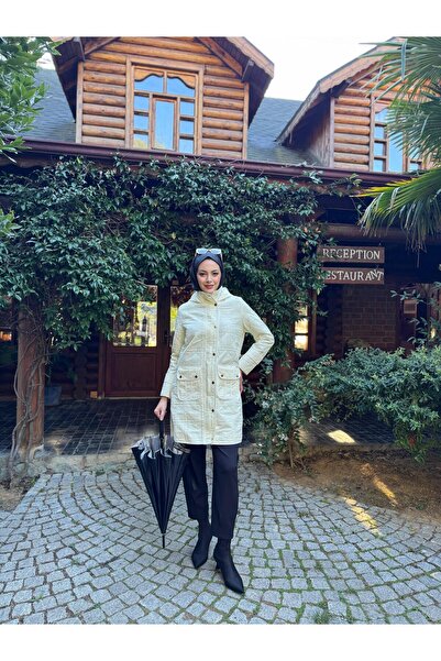 Moodbasic VARAK BASKILI ÇITÇIT DETAYL KAP