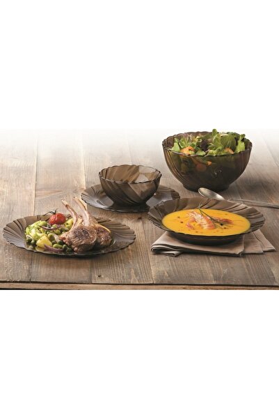 Duralex Elegant glass dinnerware set – 44 pieces, French made