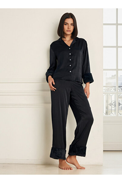 FAV طقم بيجامة قميص وبنطلون