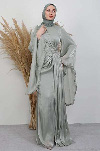 lizatesettür Lena Yoryo Abiye Mint