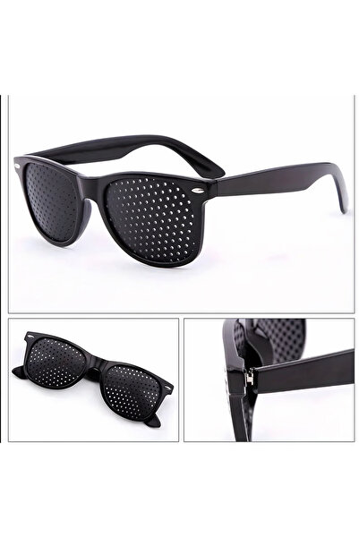 MAHLA Delikli gözlük , göz tembelliği gözlüğü