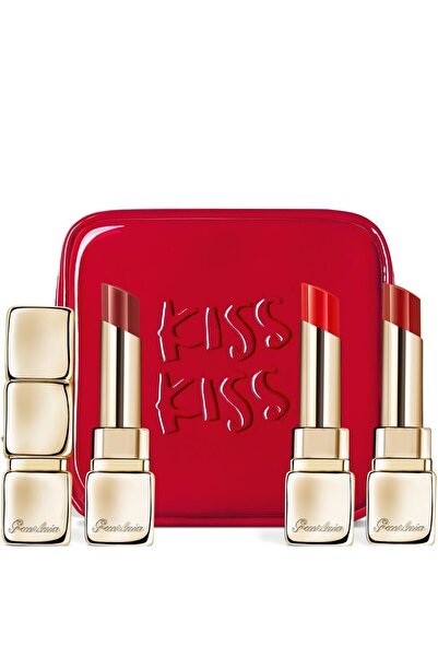 Guerlain - KissKiss Shine Bloom Lipstick Gift Set