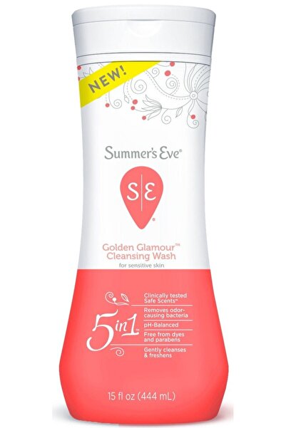 Summer's Eve Feminine Cleansing Wash, Golden Glamour 15 Fl Oz