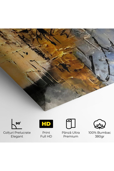 Arthub Canvas Painting, Bedroom And Living Room, Abstract, Abstract Moons