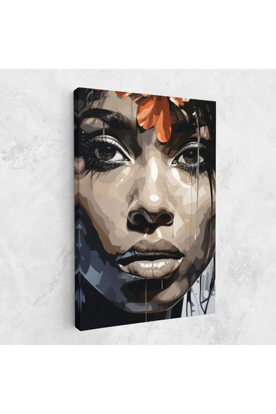 Arthub Canvas Painting, Bedroom And Living Room, Women, Pretty Girl Portrait