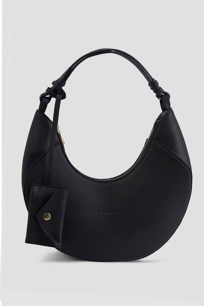 Armine Pia Deri Çanta 25YD7402 Siyah