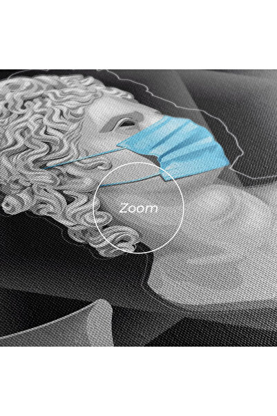 Arthub Canvas Painting, Bedroom And Living Room, Modern, Statue Mask