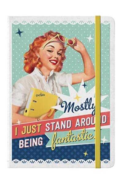 Nostalgic Art Notebook Mostly i just stand around being fantasti