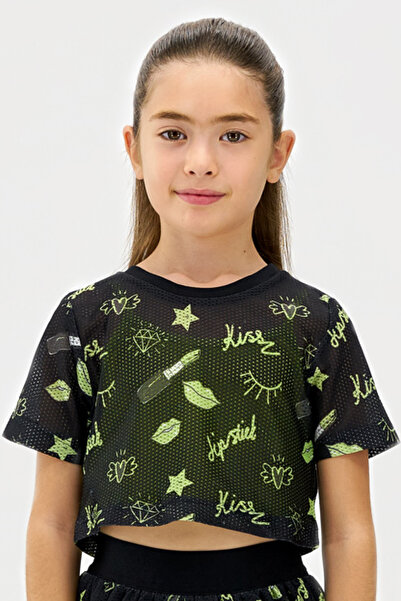 Panço NeonPrintedMeshT-Shirt