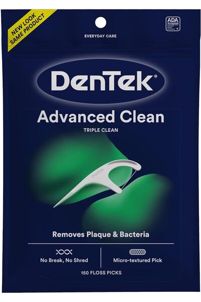 DENTEK Advanced Clean Floss Picks