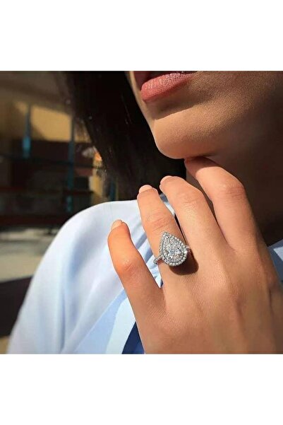 Pursehuit Inel argintiu, cu pietre de zirconiu, Milrid C1 - 9 (circumferință: 59,5 mm)