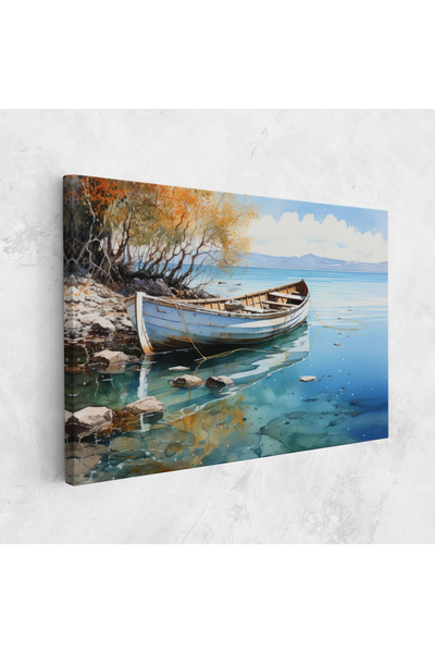 Arthub Canvas Painting, Bedroom And Living Room, Modern, Sailing Boat