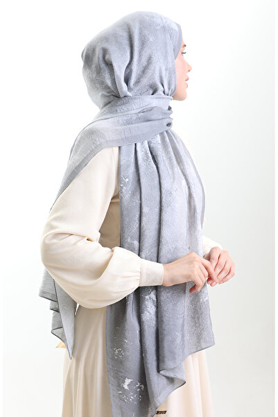 sefamerve Karaca natural fiber shawl 82010-14 gray