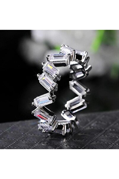 Pursehuit Inel argintiu, cu pietre de zirconiu, Zakea C22 - 7 (circumferință:...