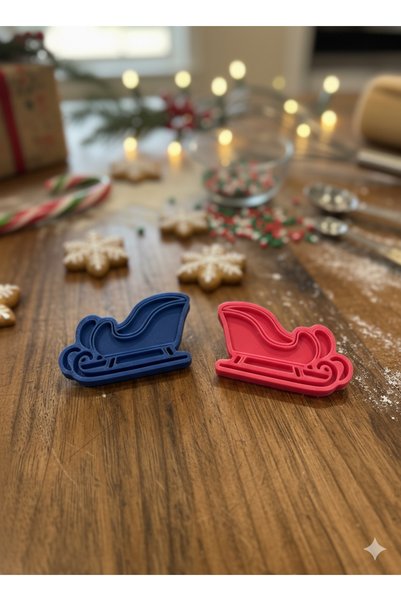 WLS studio 6-Piece Premium New Year / New Year's Cookie Mold Set