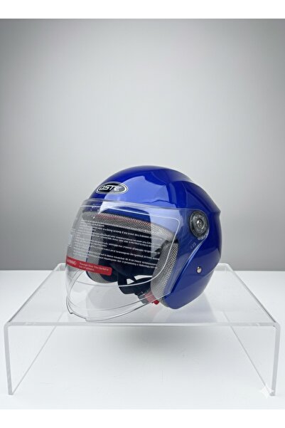 QST Casca moto universală open-face cu vizieră transparentă — model LightWeight