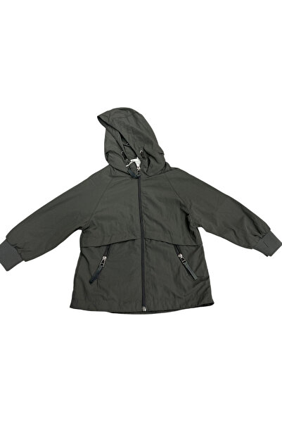 İrem Çocuk Giyim معطف واق من المطر للأطفال الأولاد مزود بجيوب بسحاب وبطانة شب...