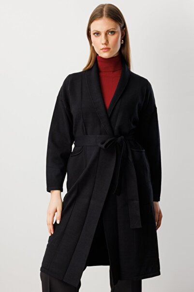 ON Beli Belted Shawl Collar Cardigan-60900