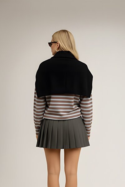 BAHELS Square Piece Scarf Black