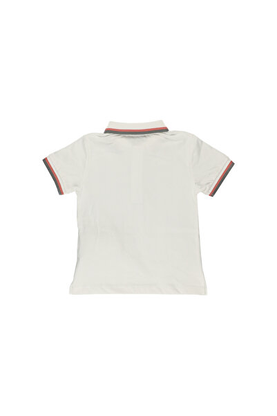 Panço PoloNeckT-ShirtwithKnitwearTapeDetail