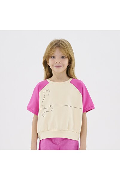 Panço T-ShirtwithPrintDetail