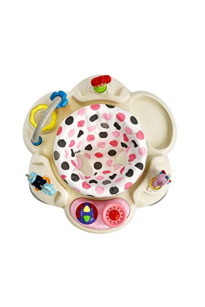 Milly Mally Twist Activity Center 360° Rotating Seat Adjustable Height - Pastel Dots