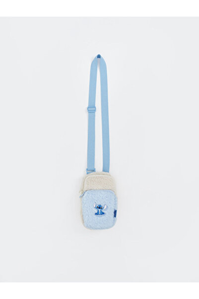 LC Waikiki New Season Stitch Printed Plush Girl's Shoulder Bag