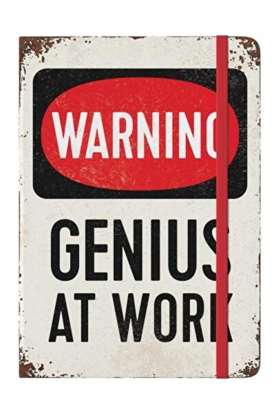 Nostalgic Art Notebook Genius At Work