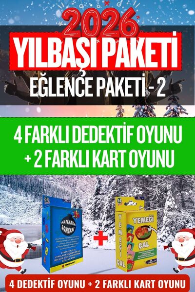 GameBulance New Year Special Entertainment Game Pack, Detective Game, Box Game, Case Solving Game, New Year Special Package-2